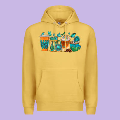 Premium Hoodie gemstone coffee cups