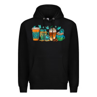Black gemstone coffee cups Premium Hoodie - texasbilliewilder