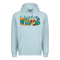 Blue Mist gemstone coffee cups Premium Hoodie - texasbilliewilder
