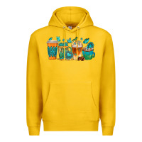 Lemon gemstone coffee cups Premium Hoodie - texasbilliewilder