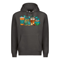Smoke gemstone coffee cups Premium Hoodie - texasbilliewilder