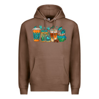 Chestnut gemstone coffee cups Premium Hoodie - texasbilliewilder