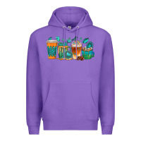 Purple gemstone coffee cups Premium Hoodie - texasbilliewilder
