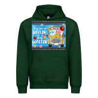 Forest Green they see me rollin they waitin Urban Hoodie - MaliasSmallBusiness