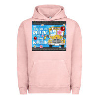 Pigment Salmon they see me rollin they waitin Urban Hoodie - MaliasSmallBusiness
