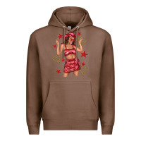 Chestnut heart cowgirl Premium Hoodie - texasbilliewilder