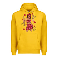 Lemon heart cowgirl Premium Hoodie - texasbilliewilder