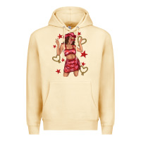 Pina Colada heart cowgirl Premium Hoodie - texasbilliewilder
