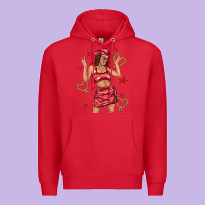 Premium Hoodie heart cowgirl