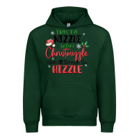 Forest Green twas the nizzle  before christmizzle Urban Hoodie - MaliasSmallBusiness