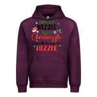 Mauve Wine twas the nizzle  before christmizzle Urban Hoodie - MaliasSmallBusiness