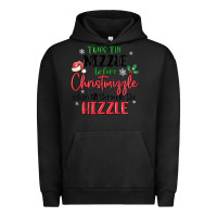 Pigment Black twas the nizzle  before christmizzle Urban Hoodie - MaliasSmallBusiness