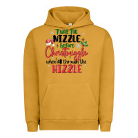 Pigment Peanut Butter twas the nizzle  before christmizzle Urban Hoodie - MaliasSmallBusiness