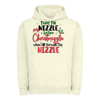 Pigment Pistachio twas the nizzle  before christmizzle Urban Hoodie - MaliasSmallBusiness