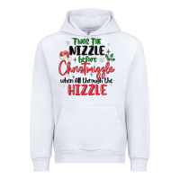 White twas the nizzle  before christmizzle Urban Hoodie - MaliasSmallBusiness