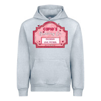 Heather Grey cupid's brewing company Urban Hoodie - MaliasSmallBusiness