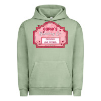 Pigment Oil Green cupid's brewing company Urban Hoodie - MaliasSmallBusiness