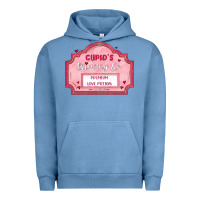 Pigment Pebble Blue cupid's brewing company Urban Hoodie - MaliasSmallBusiness