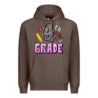 Coffee Fourth Grade Premium Hoodie - RanaPortraitStore