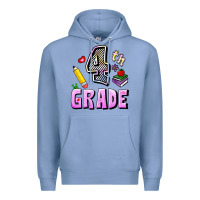 Colony Blue Fourth Grade Premium Hoodie - RanaPortraitStore