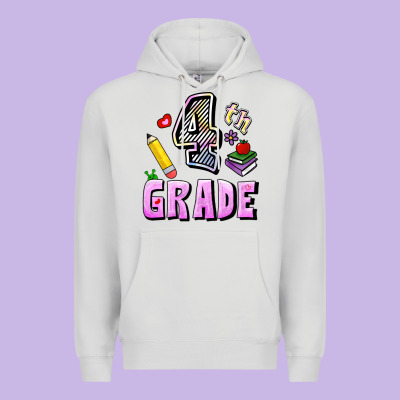 Premium Hoodie Fourth Grade