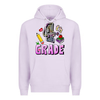 Lilac Fourth Grade Premium Hoodie - RanaPortraitStore