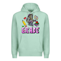Seafoam Fourth Grade Premium Hoodie - RanaPortraitStore