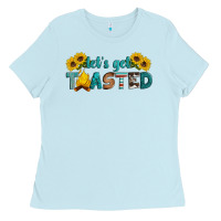 Let's Get Toasted Ladies Tee | Teevron