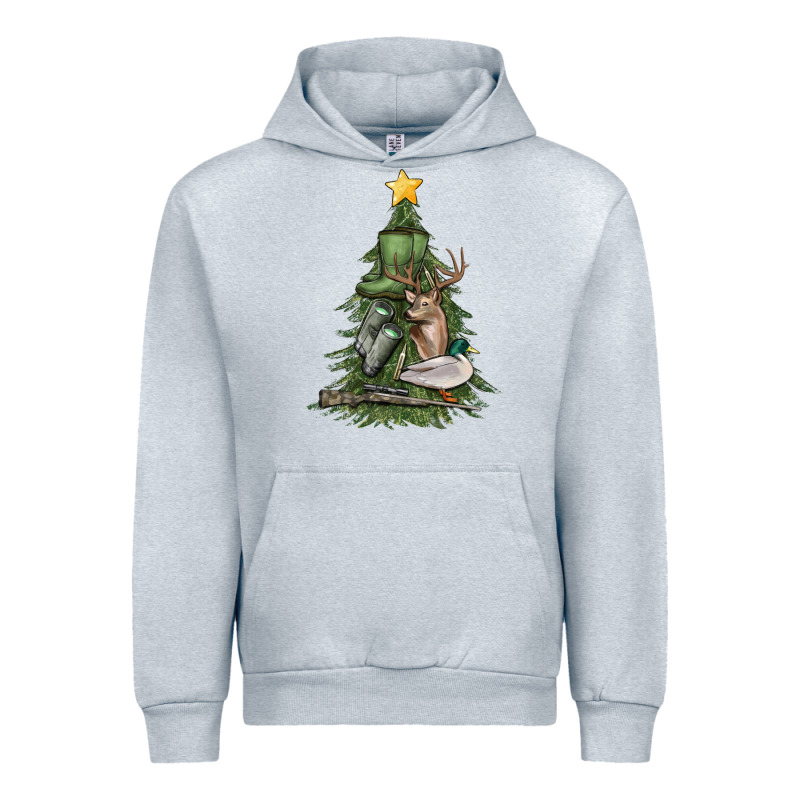 Hunting Christmas Tree Urban Hoodie by MaliasSmallBusiness | Teevron