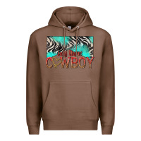 Chestnut hey there cowboy Premium Hoodie - texasbilliewilder