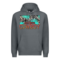 Rock hey there cowboy Premium Hoodie - texasbilliewilder