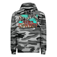 Slate Camo hey there cowboy Premium Hoodie - texasbilliewilder