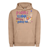 Pigment Burro a whole llama learning going on Urban Hoodie - MaliasSmallBusiness