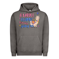 Pigment Tornado a whole llama learning going on Urban Hoodie - MaliasSmallBusiness