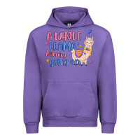 Tulip a whole llama learning going on Urban Hoodie - MaliasSmallBusiness