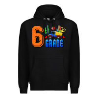 Black Sixth Grade Premium Hoodie - RanaPortraitStore