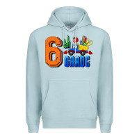 Blue Mist Sixth Grade Premium Hoodie - RanaPortraitStore