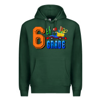 Sports Green Sixth Grade Premium Hoodie - RanaPortraitStore