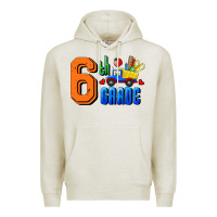 Oatmeal Heather Sixth Grade Premium Hoodie - RanaPortraitStore