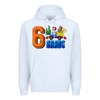 White Sixth Grade Premium Hoodie - RanaPortraitStore