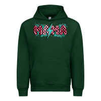 Forest Green lightning bolt mama Urban Hoodie - MaliasSmallBusiness