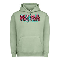 Pigment Oil Green lightning bolt mama Urban Hoodie - MaliasSmallBusiness