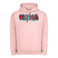 Pigment Salmon lightning bolt mama Urban Hoodie - MaliasSmallBusiness