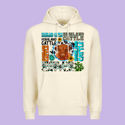 Premium Hoodie highland cattle