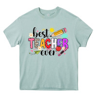 Arona iBest Teacher Ever Heavy Core Tee - CowhideDigitalArt