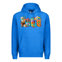 True Royal hippie coffee cups Premium Hoodie - texasbilliewilder