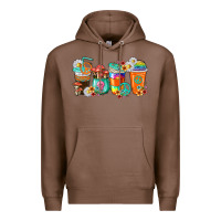 Chestnut hippie coffee cups Premium Hoodie - texasbilliewilder