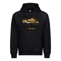 Black stepping into my birthday with god s grace and mer Urban Hoodie - MaliasSmallBusiness