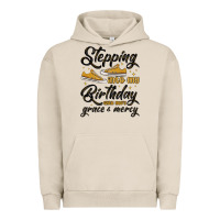 Pigment French Oak stepping into my birthday with god s grace and mer Urban Hoodie - MaliasSmallBusiness