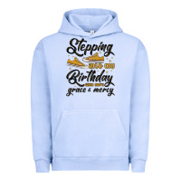 Pigment Grape Ice stepping into my birthday with god s grace and mer Urban Hoodie - MaliasSmallBusiness